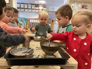 Porridge Sensory Play