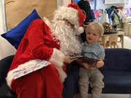 Santa Came to Visit!