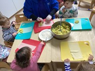 Making Spring Rolls